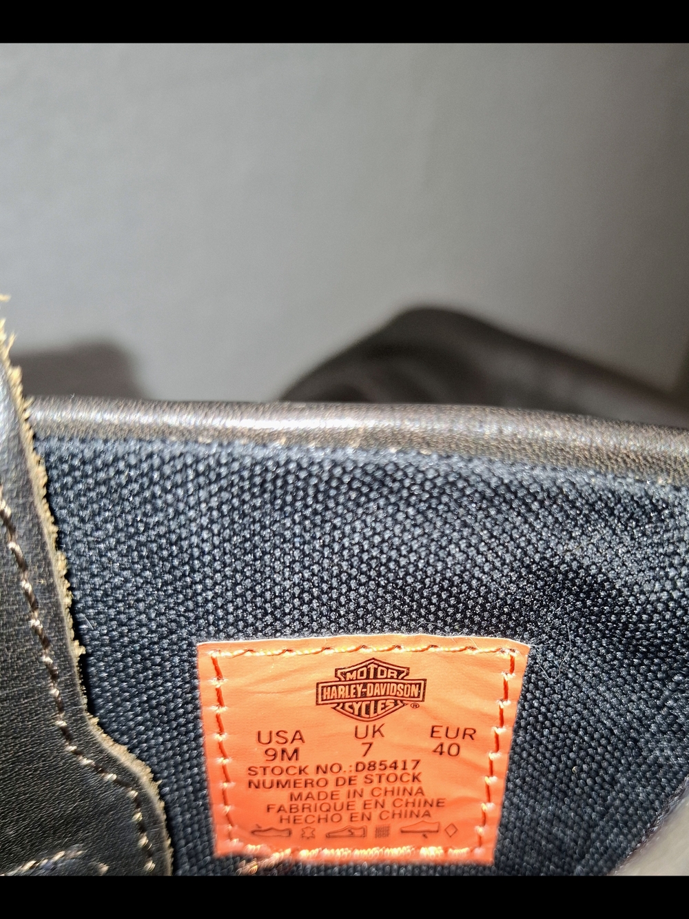 Harley-Davidson Brown and Black Leather Harness Boots - Picture 11 of 11